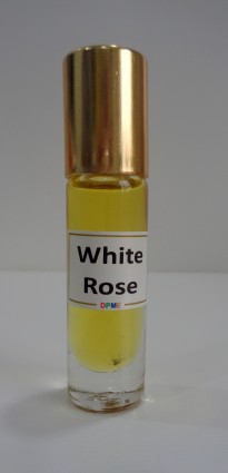 White Rose, Concentrated Perfume Oil Exotic Long Lasting Roll on